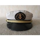 Фуражка капитанская морская. Размер - 57.