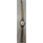 Часы - позолоченные луч. Родной браслет. СССР. Знак качества. Номерные. Ход есть