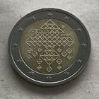 Литва 2 евро 2024 - Соломенные сады - нечастая!