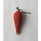 Елочная игрушка Морковка вата ссср