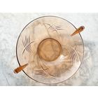 Блюдо ваза для фруктов Huta Niemen J Stolle стекло 26cm