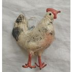 Ёлочная игрушка ватная курочка