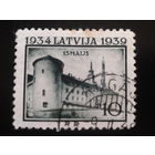 Латвия, 1939. Замок в Риге, бывшая резиденция Ливонского ордена