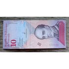 Werty71 Венесуэла 10 боливаров 2018 UNC банкнота