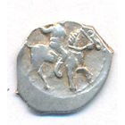 Денга 1535-1584 Иван IV Васильевич (Грозный) чеканка в Москве _состояние VF