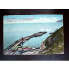 Открытка Забайкалье станция Байкал, пристань, ледоколы Байкал и Ангара. Царская Россия