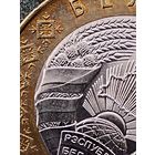 БРАК! 2 рубля 2009 г.шт. b (герб 2020 г.) - МНОГОЧИСЛЕННЫЕ РАСКОЛЫ ШТЕМПЕЛЯ НА АВЕРСЕ, без мц.