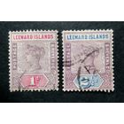 Великобритания\160в\Подветренные острова. Leeward Islands  1890 г. Королева Виктория