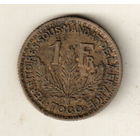 Того 1 франк 1925