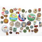 Все лоты с рубля.Значки разные