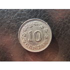 Мальта. 10 центов.1972. С 20 копеек. Распродажа коллекции. Смотрите другие лоты.