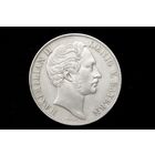 2 гульдена 1848 г. Бавария (Германия), Максимилиан II. Пореже!