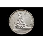 5 франков 1861 г. Швейцария, Йозеф Мартин Кнюзель. "Стрелковый фестиваль в Нидвальдене". Штемпельный блеск, редкая!