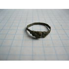 Старинный перстень. Бронза.