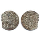 Шеляг 1618, Сигизмунд III Ваза, Рига. Редкий вариант с окончанием легенды '18*' на Рв., R4