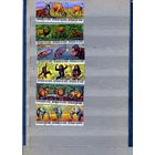 ГВИНЕЯ, 1977,  ФАУНА, серия  в сцепках, гашен