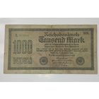 Германия 1000 марок 1922,зелёный номер