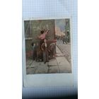 Открытка За мир худ Ф.П.Решетников 1952г