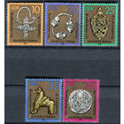 ГДР - 1978г. - Драгоценности славянских городов - полная серия, MNH, одна марка с незначительным дефектом клея [Mi 2303-2307] - 5 марок