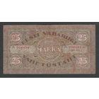 Эстония 25 марок 1922 года. Тип Р-54c. Состояние VF+