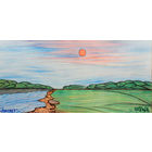 Рассвет (10), пастель, бумага, 2007, Котов Олег