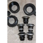 ОБЪЕКТИВЫ ОТ ФОТОУВЕЛИЧИТЕЛЕЙ 5 ШТУК ВСЕ РАЗНЫЕ