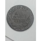 Деньга 1730 года .