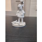 Статуэтка девочка с голубями rosenthal германия