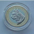 2 рубля, Животный мир на гербах городов Беларуси - Рысь, 2021