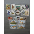 Продажа коллекции с 1 рубля! Фауна на почтовых марках мира.