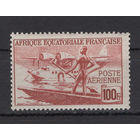 Французская экваториальная Африка 1944**  Гидросамолет АВИА Почта