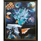 Кищенко А.М. "Гимн сирени", 1989г. Холст, масло. Размер 136х110 см.