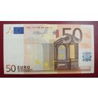 Распродажа. 50 евро 2002 года, подпись Марио Драги