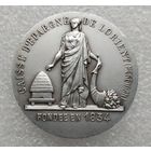 Франция XIX век. Банковский жетон (медаль) г. Лорьян (департамент Морбиан). Серебро. Клеймо.