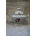 Горчичница Роза Старая Рига. Позолота. Шикарное состояние