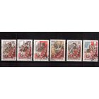 СССР-1958, (Заг.2162-2167)  гаш., 40-лет ВЛКСМ, полная серия(1)