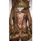 Модная куртка бронзового цвета