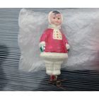 Якутка. Ёлочная игрушка из СССР. Цена снижена!!