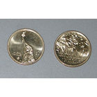 США 2019 1 доллар инновации Сад попечителей UNC