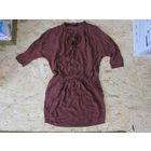 Брендовое платье-туника Maje из натурального шелка, M. Новое, с дефектом.