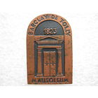 Мавзолей Барклай-де-Толли, тяж. металл.