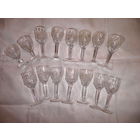 Хрусталь из СССР.15 рюмок.С рубля.