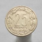 Центральная Африка 25 франков 1982