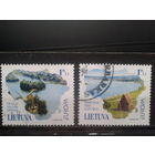 Литва 2001 Европа, вода** Полная серия Михель-3,0 евро гаш