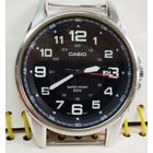 Часы "Casio" оригинал,крупные ,корпус нерж сталь