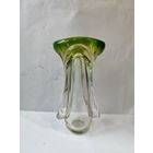 Ваза цветное стекло Чехословакия.