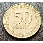 Литва 50 центов, 2000    ( 1-10-7 )