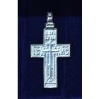 Крестик нательный Ag, 33х18мм, 3.48гр.