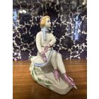 Статуэтка фарфоровая Конькобежка, Полонне, много лотов с рубля