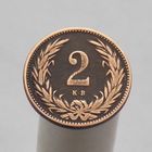 Австро-Венгрия 2 филлера 1895 (чеканка для Венгрии )